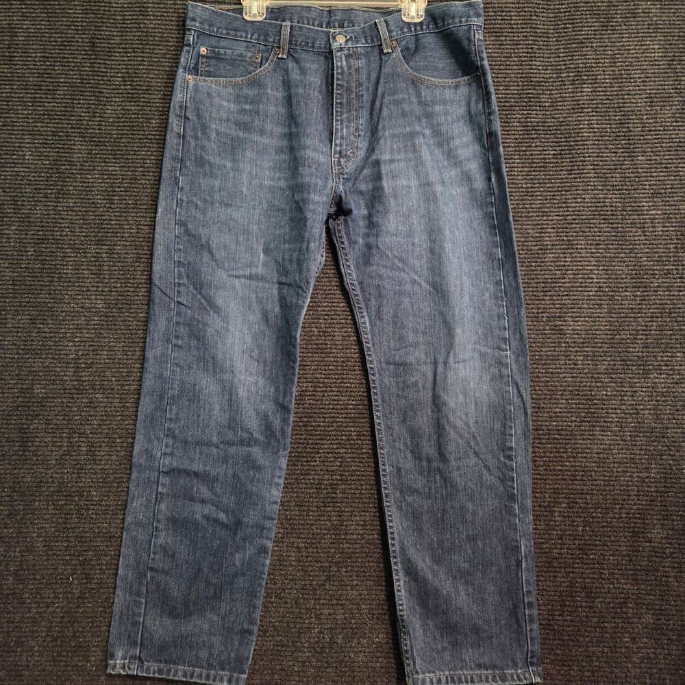 Levi's 505 Regular Fit Jeans Men’s Size 38x30 Medium Wash Denim Straight Leg